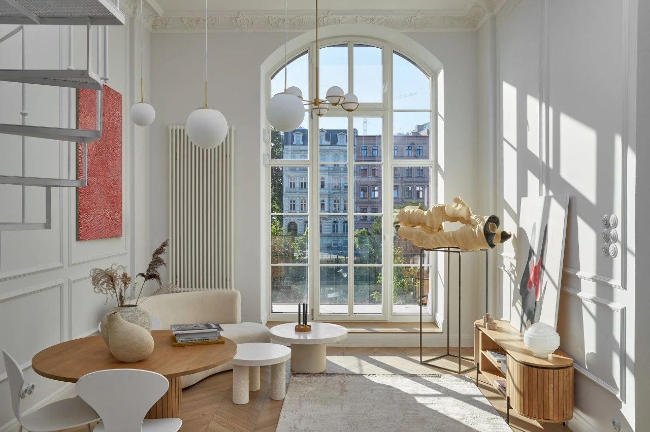 新作 Loft Factory Studio，母女俩的70㎡绝美小窝，高级感爆棚！-0