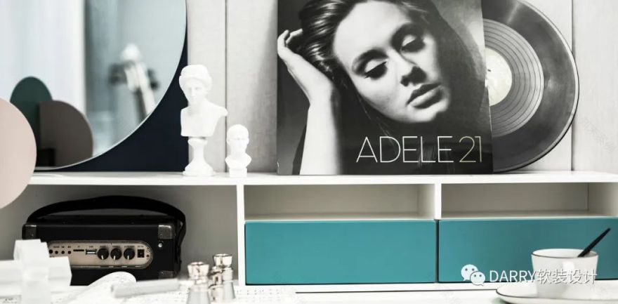 |DARRY·戴瑞软装| 澹雅艺境 · 笔触眉山-55