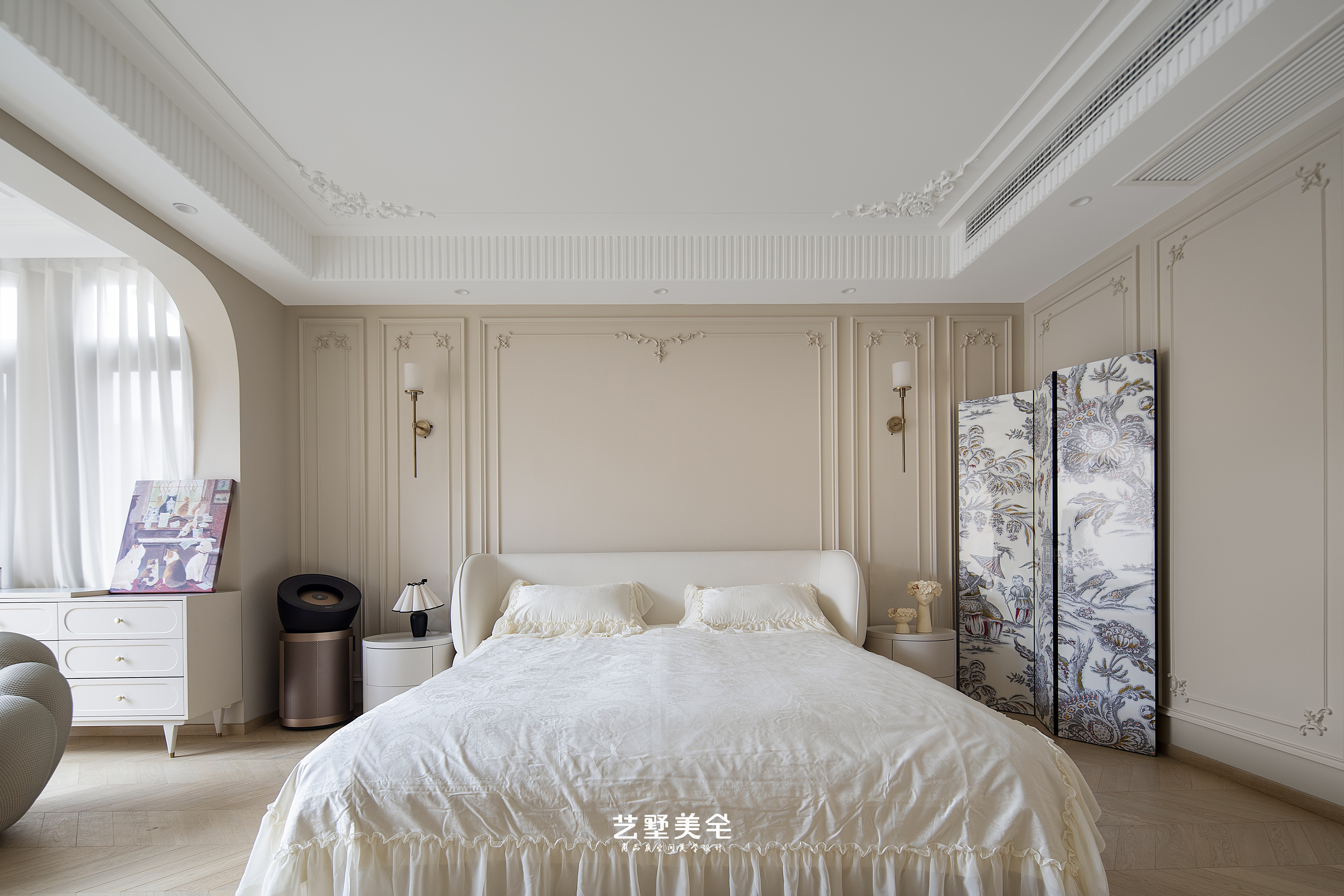 淮南*金地艳澜山 400㎡轻法式别墅设计丨中国淮南丨艺墅美宅设计-36