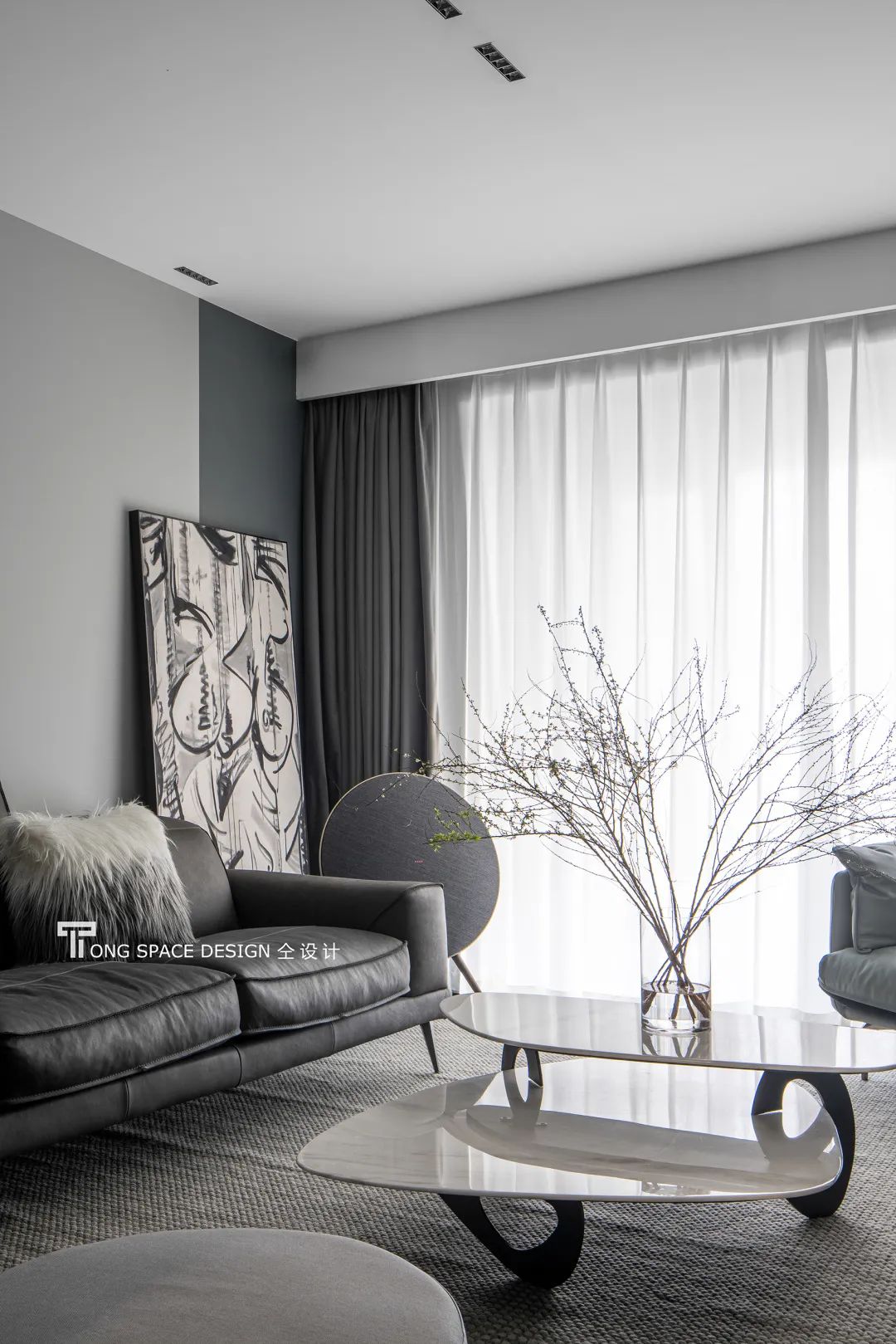 夜曲 · 现代极简诗意空间,舞动人生的精彩丨仝设计-38