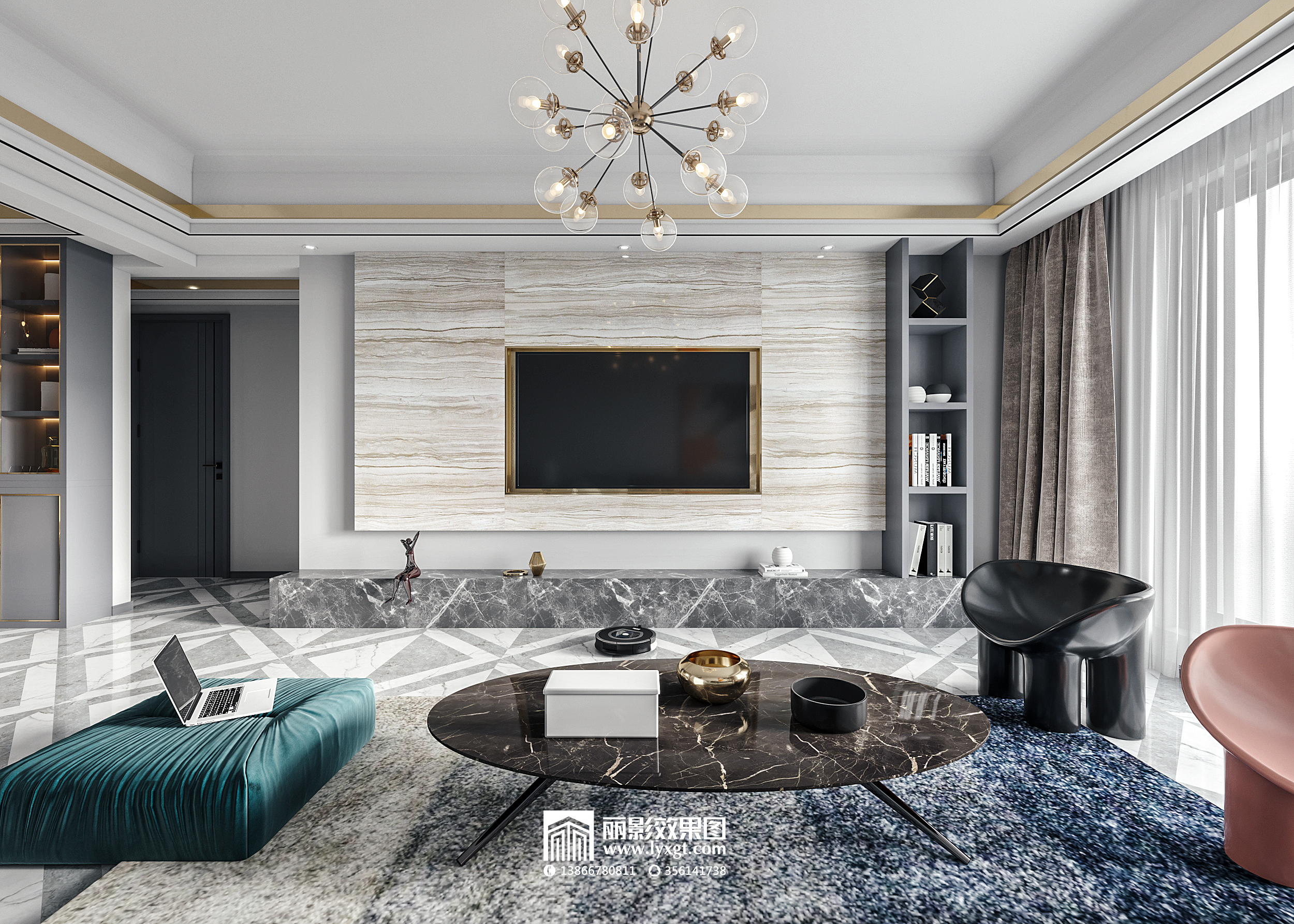 简约时尚的工作室设计-83