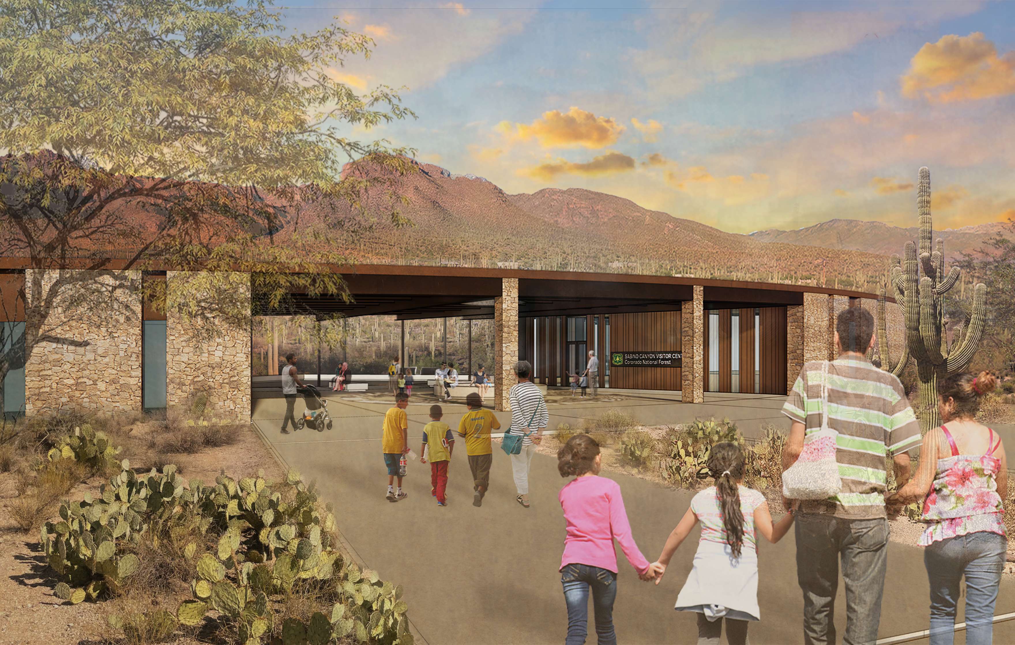 Sabino Canyon Visitors Center-5