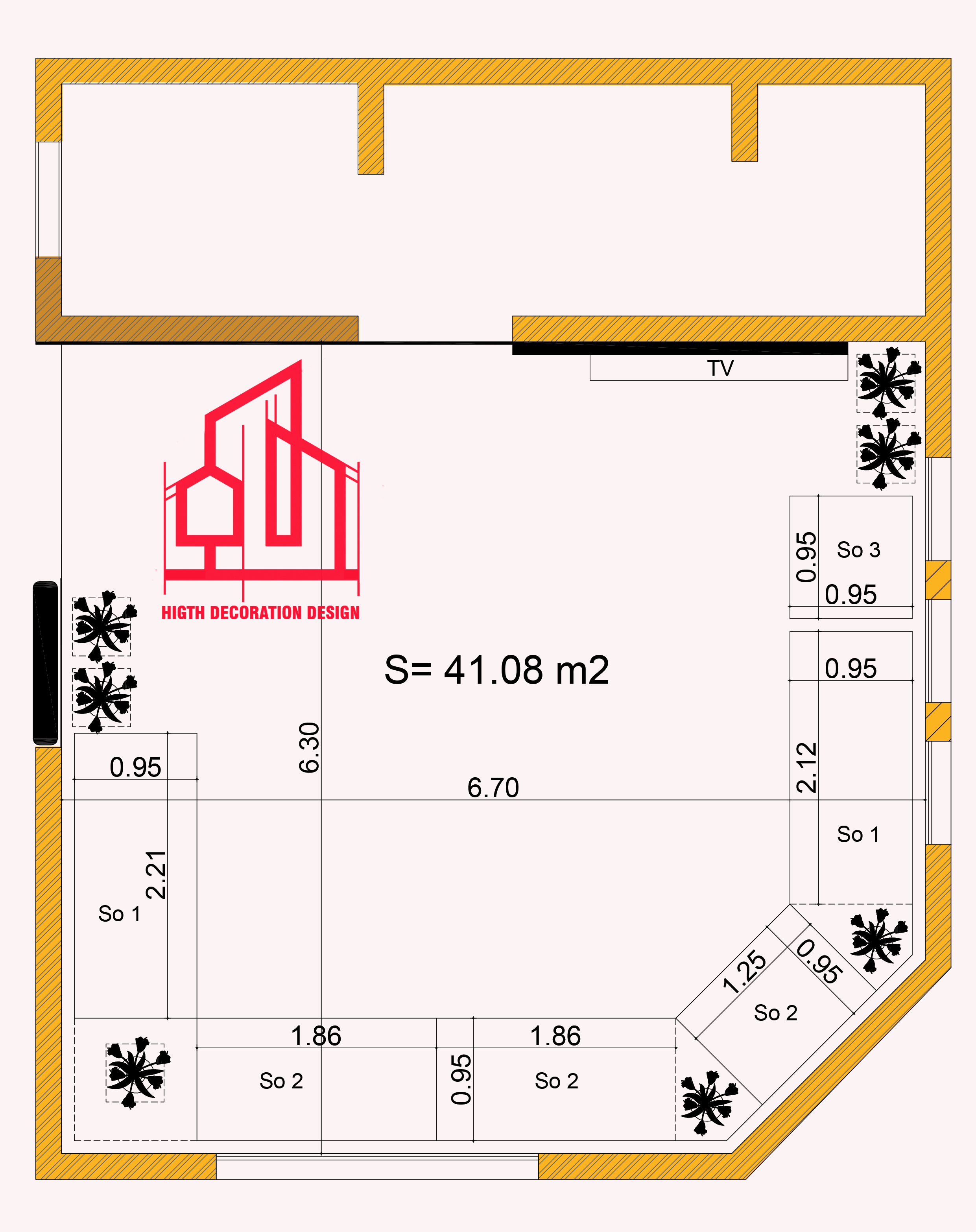 Luxury Living room in UAE-7