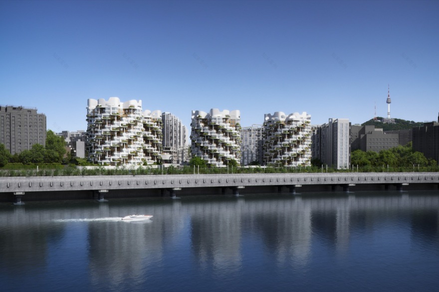 汉南洞4住宅项目丨韩国首尔丨UNStudio-7