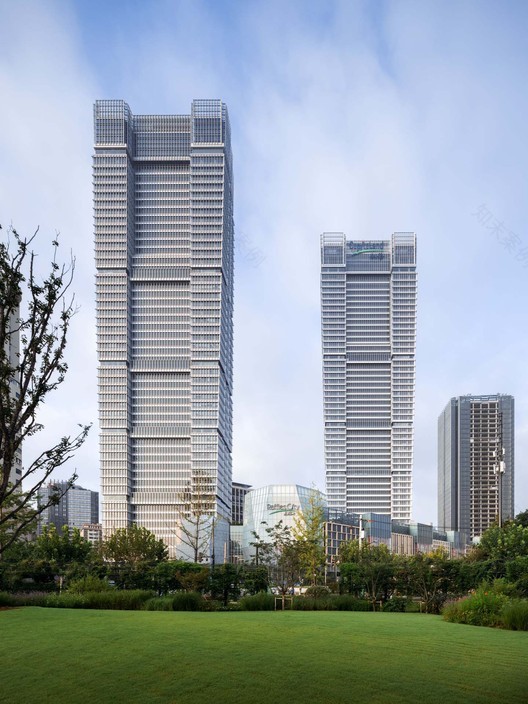 Raffles City The Bund 办公建筑设计丨中国上海丨Pelli Clarke & Partners-37