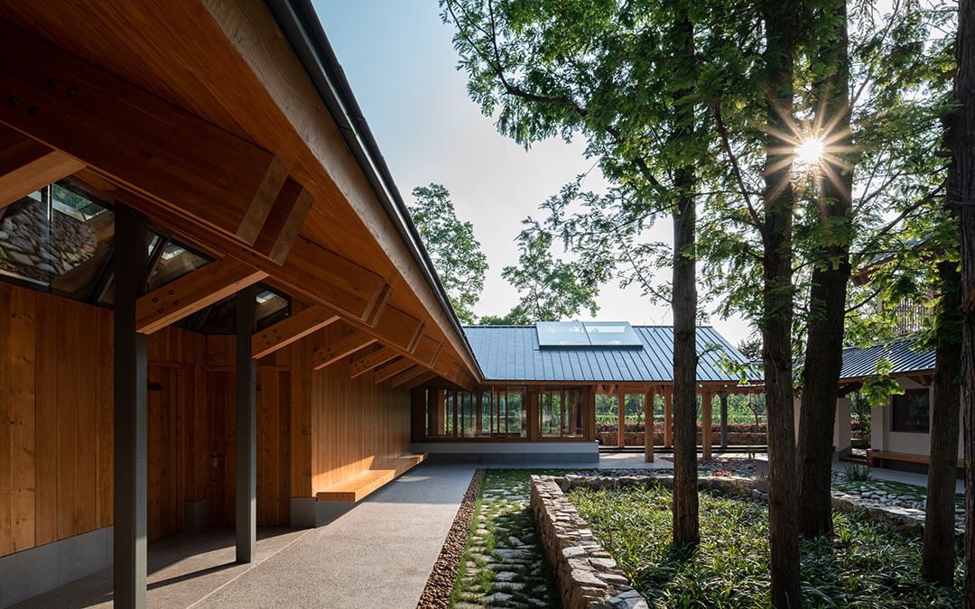 长宁环城生态公园带市民服务驿站丨中国上海丨致正建筑工作室,冶是建筑-31