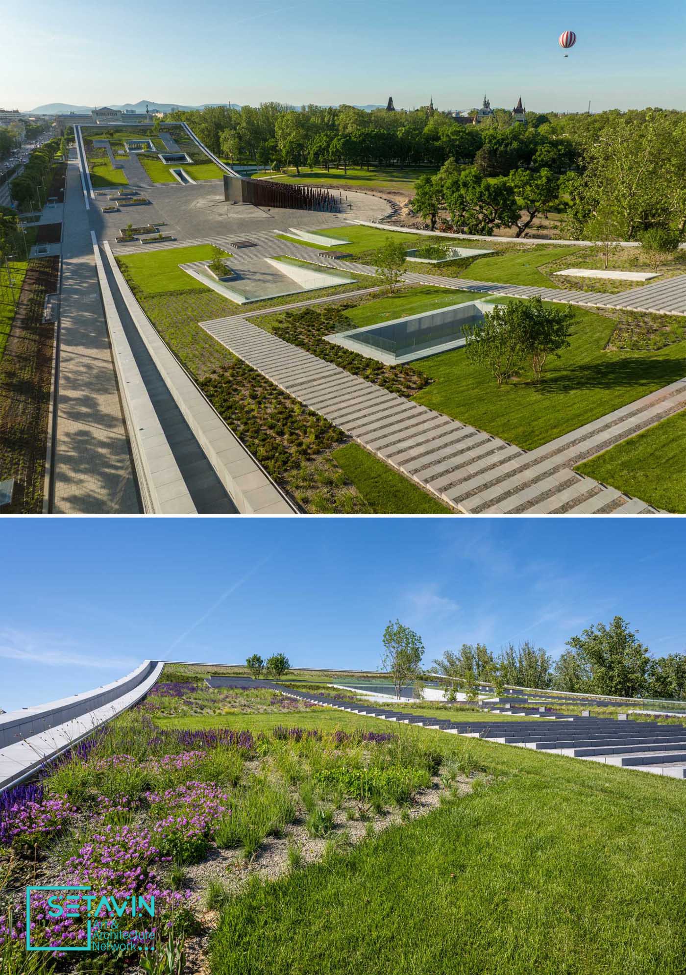 布达佩斯民俗博物馆绿色屋顶项目丨匈牙利布达佩斯丨Napur Architect的Marcel FERENCZ-12