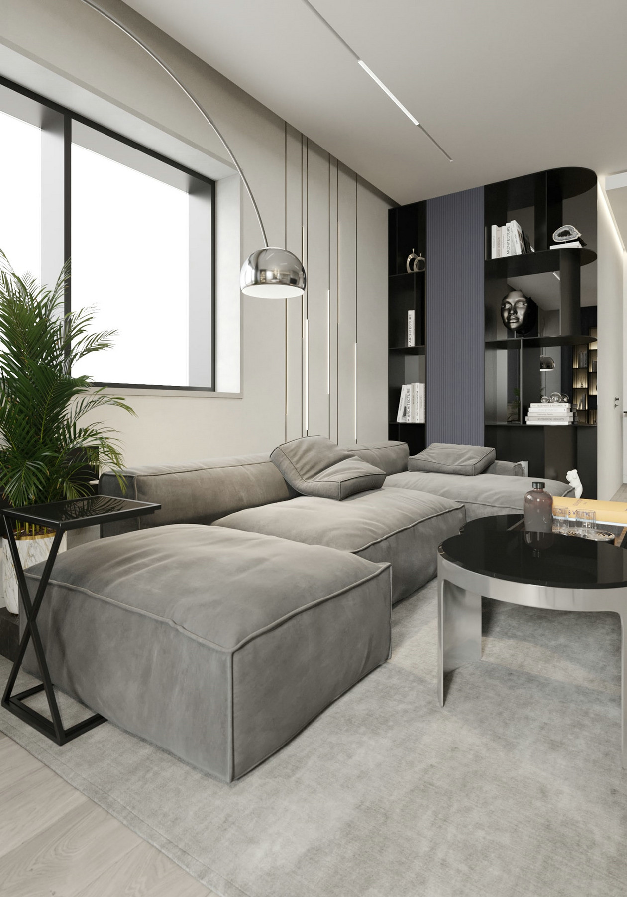 莫斯科简约风空间设计丨俄罗斯莫斯科-7