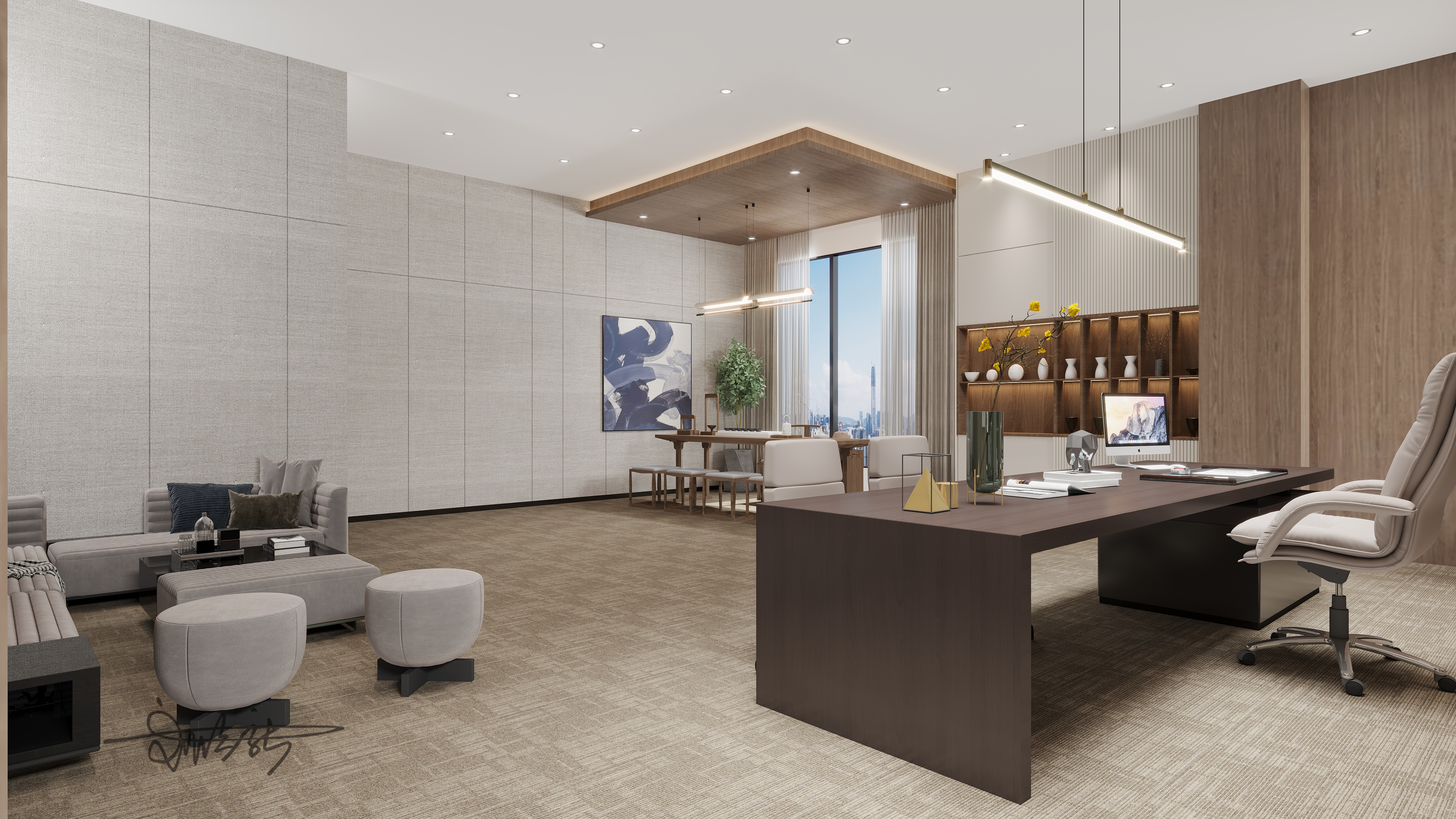 办公室工装设计-5