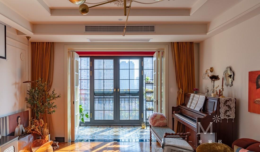 平层丨【一米家居】摩登与复古交织的旧时光-0