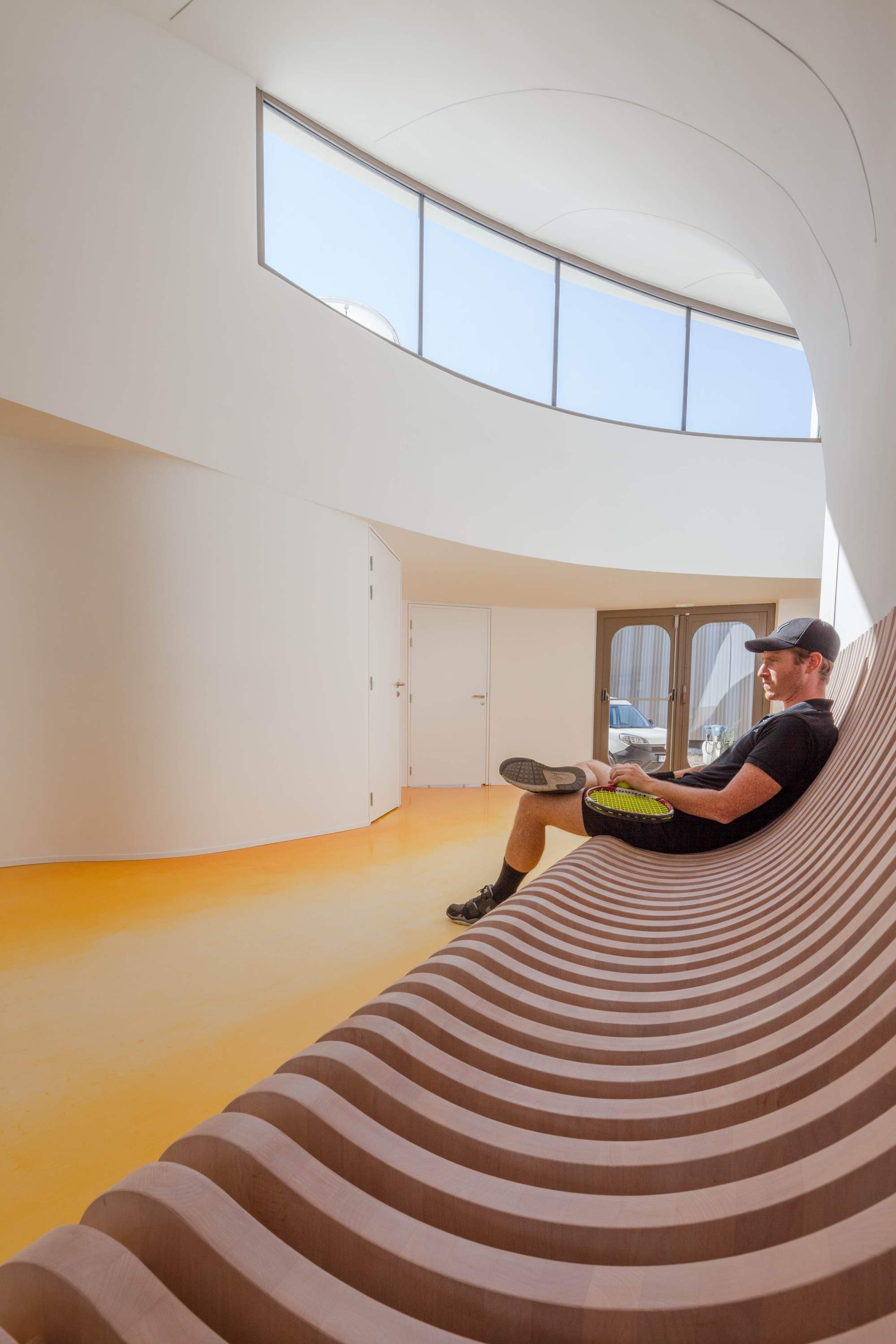 Tennis Club in Strasbourg  / Paul Le Quernec-43