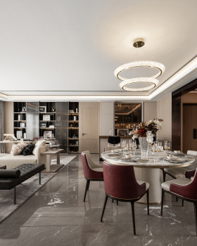 嘉宏·山和风华样板间丨EH DESIGN GROUP辉景室内设计团队