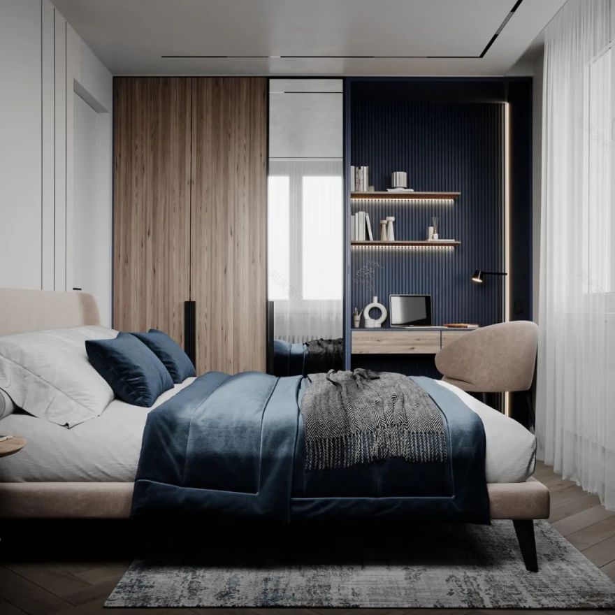 川谷堂现代简约风小宅丨Alexander Bocharov-21