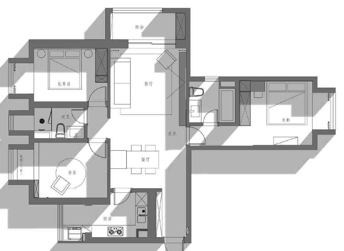 《悦·怦然心动》 · 现代风二人居改造丨鸿鹄设计-17