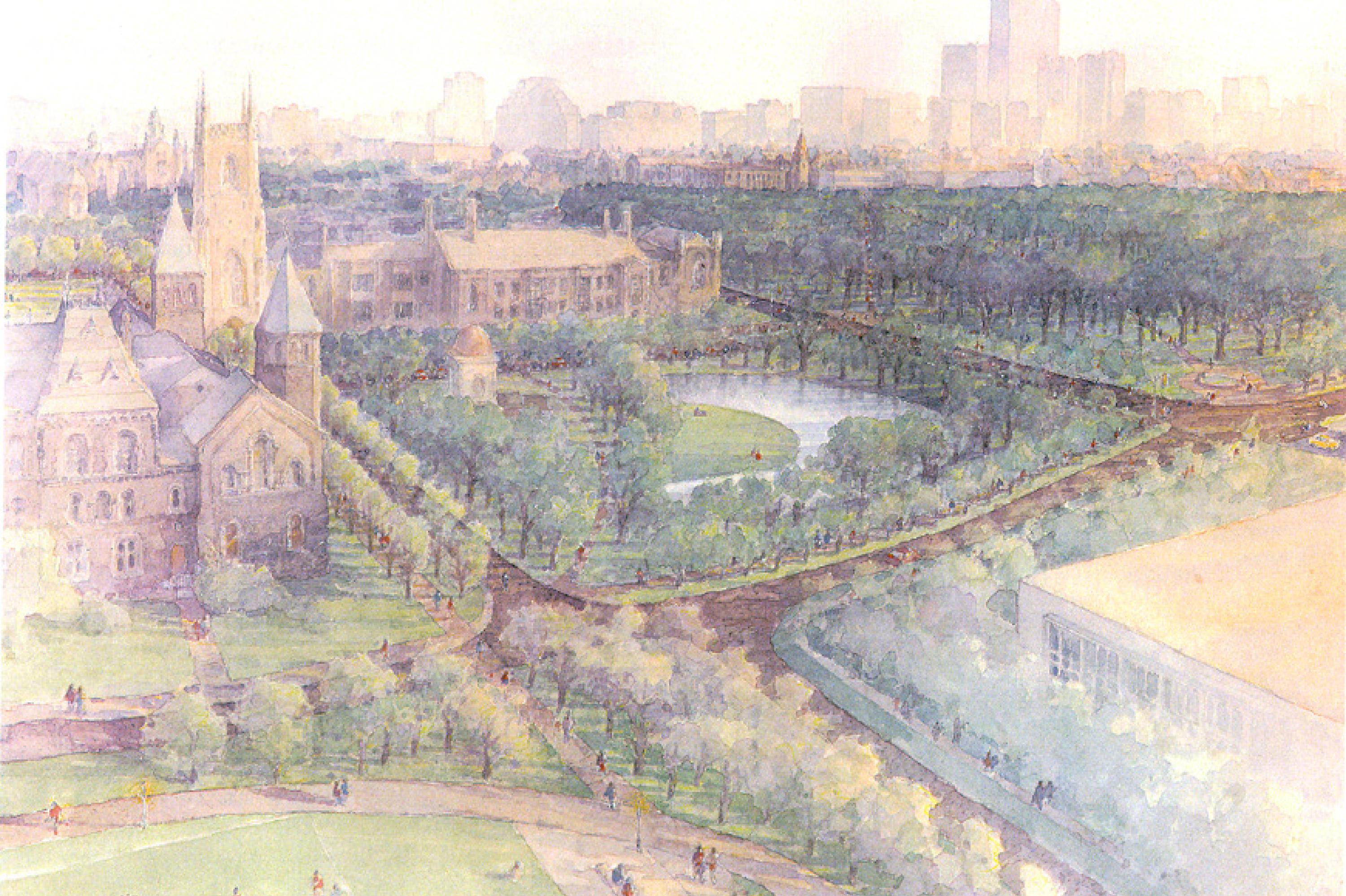 University of Toronto Open Space Master Plan | Campus Planning | Hariri Pontarini Architects | Toronto-23