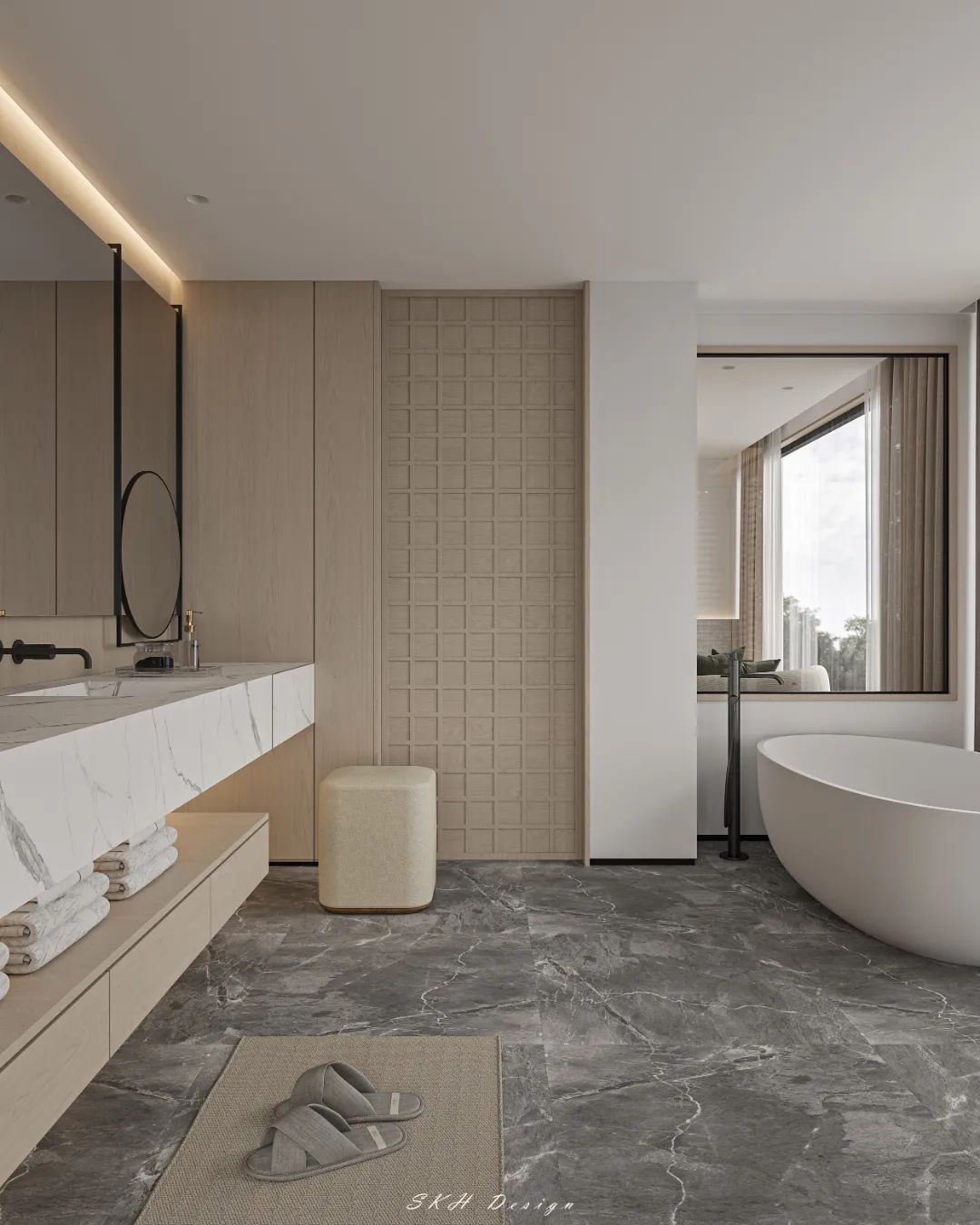 栖园星河时光丨观享际SKH室内设计-91