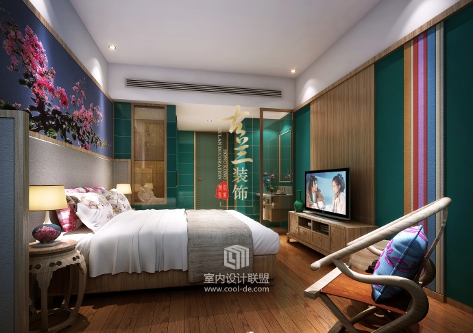 松桃精品商务酒店——广元酒店装修设计-5