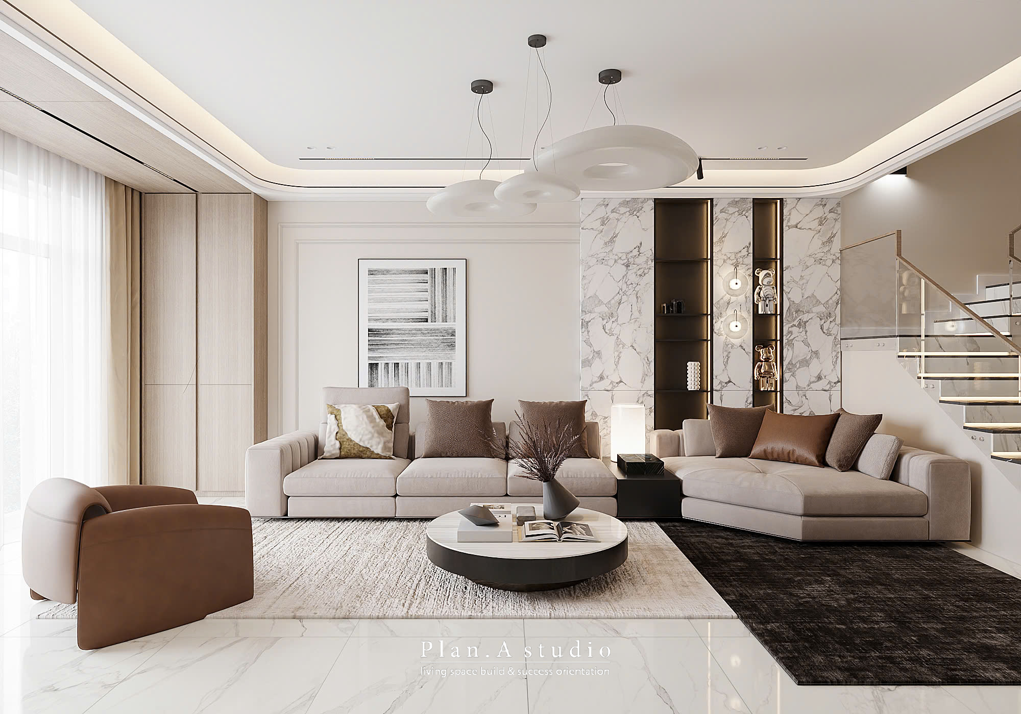 现代别墅丨Plan. A studio-0