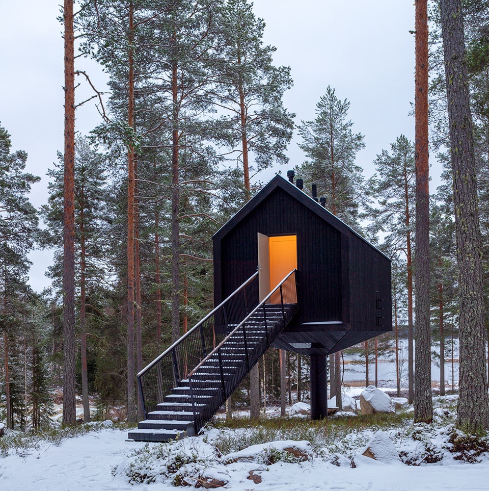 Kivijärvi 度假区 Niliaitta 原型建筑丨芬兰丨Studio Puisto Architects Ltd.-20