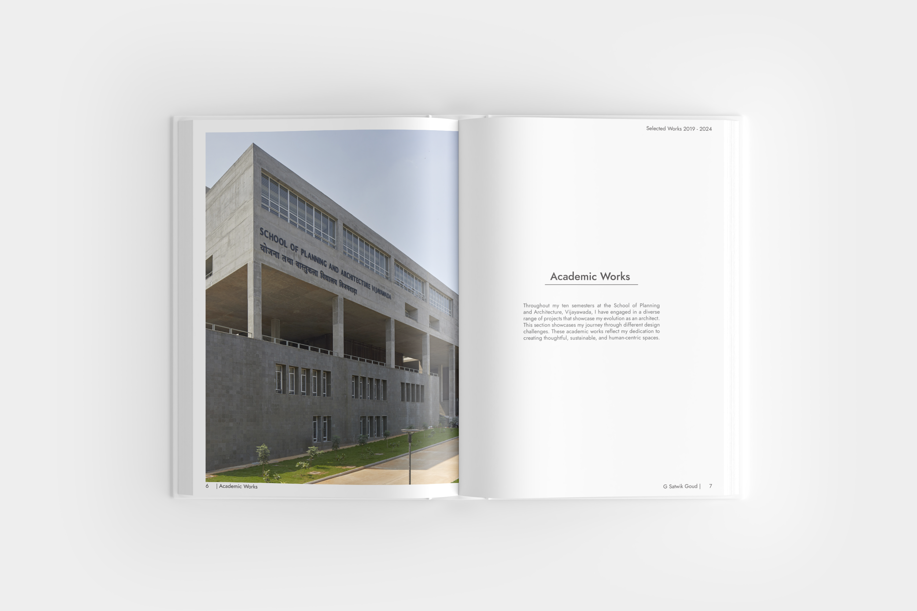 Architectural Portfolio 2024 | G Satwik Goud-3