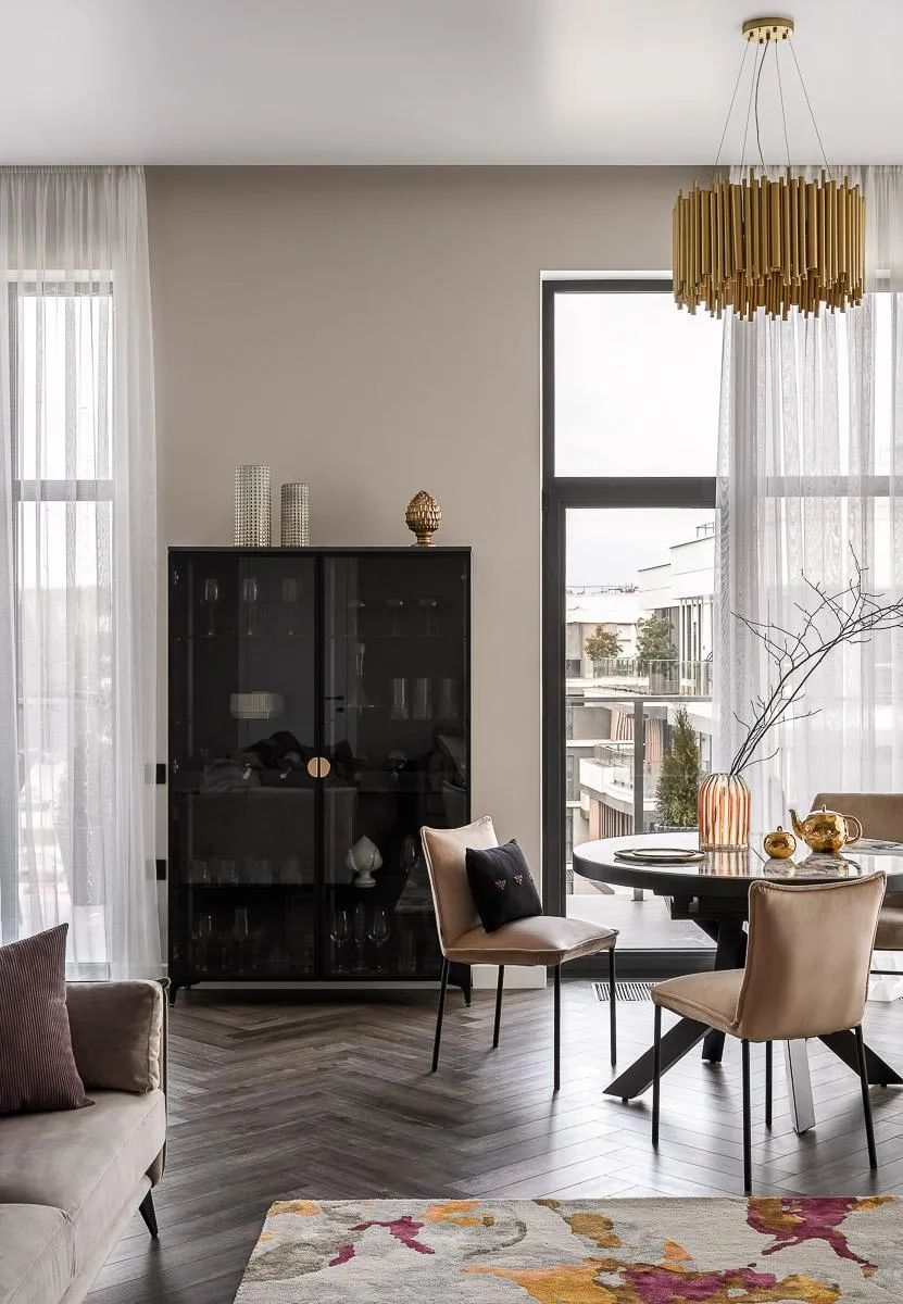 二胎家庭的 150㎡公寓丨Anastasia Panafidina-4