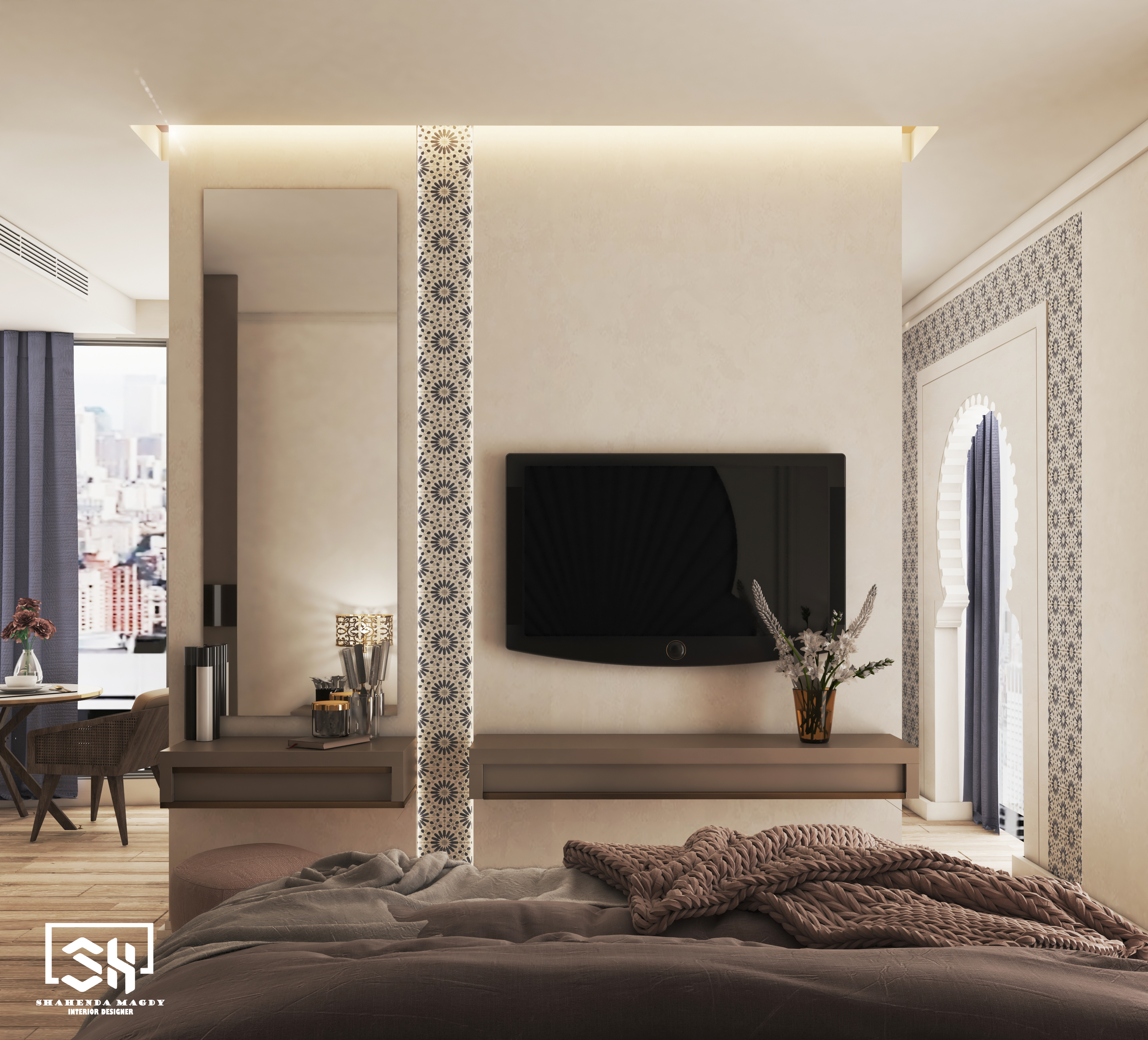 Andalusian style hotel suite-1