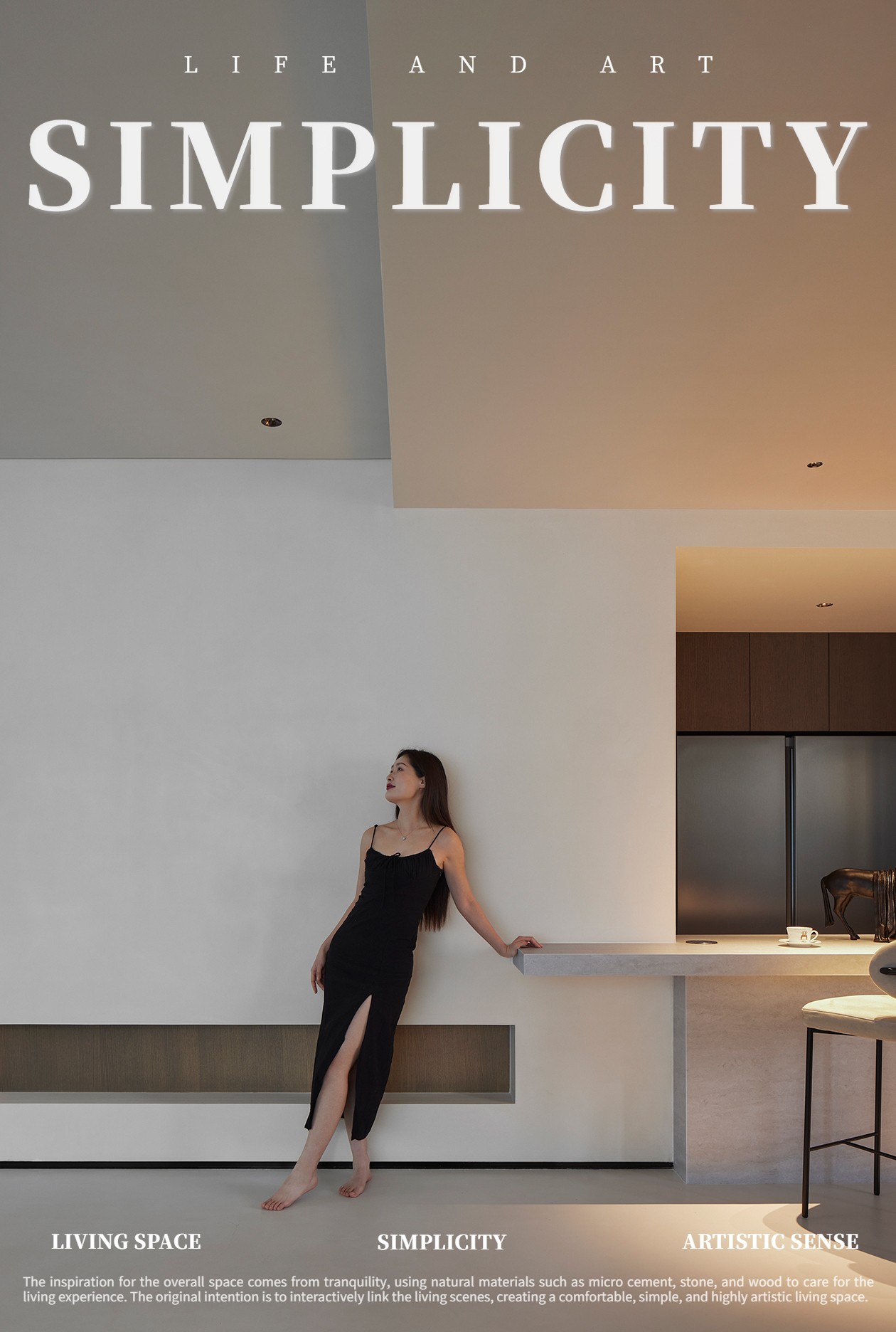 清简似诗歌丨中国济南丨牟恩室内设计-0