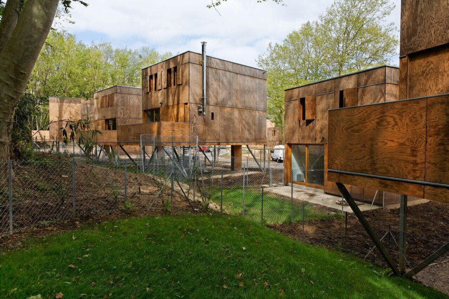 法国波尔多 39 栋木质住宅丨Agence Bernard Bühler-22