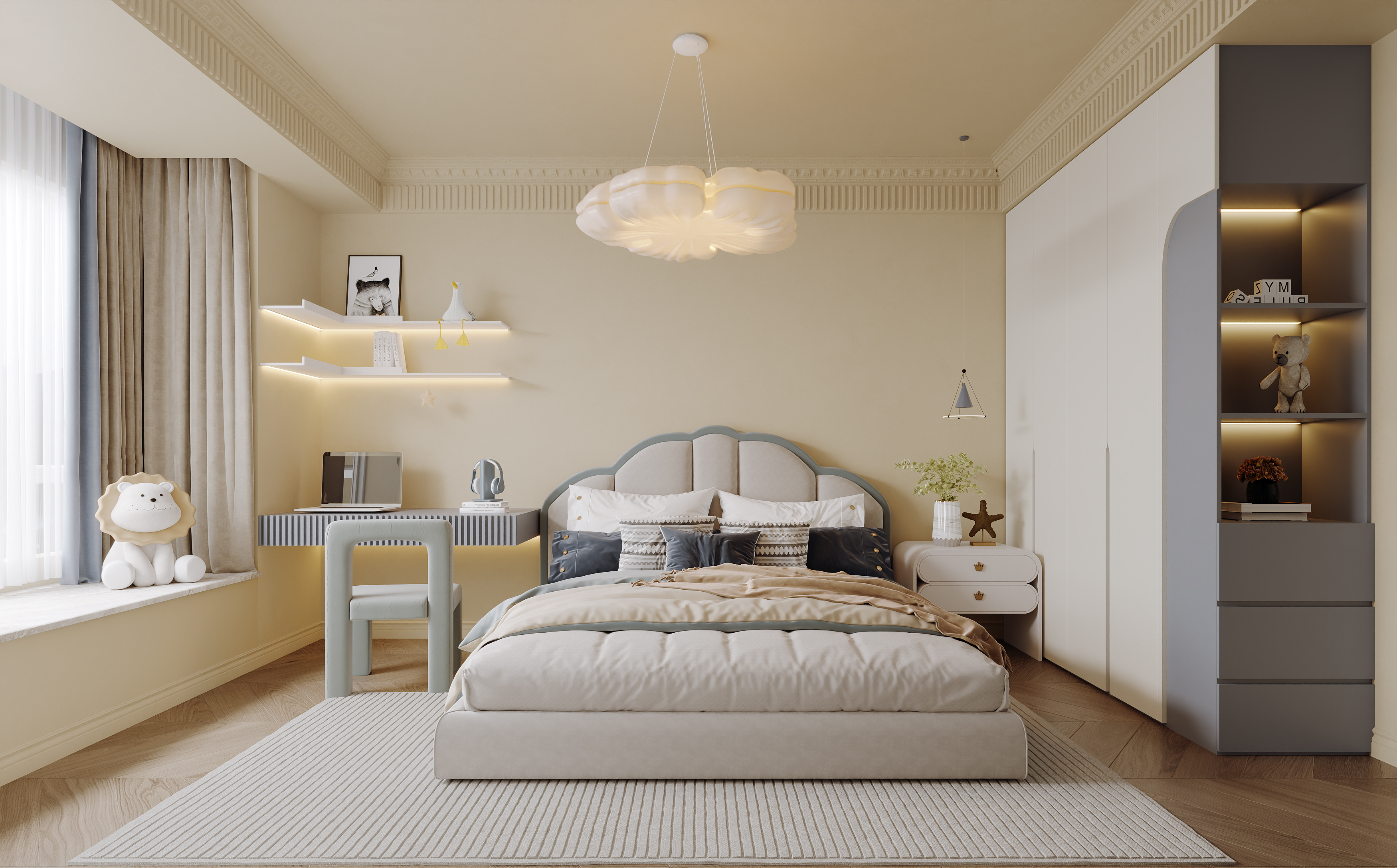 法式中古风住宅设计-5