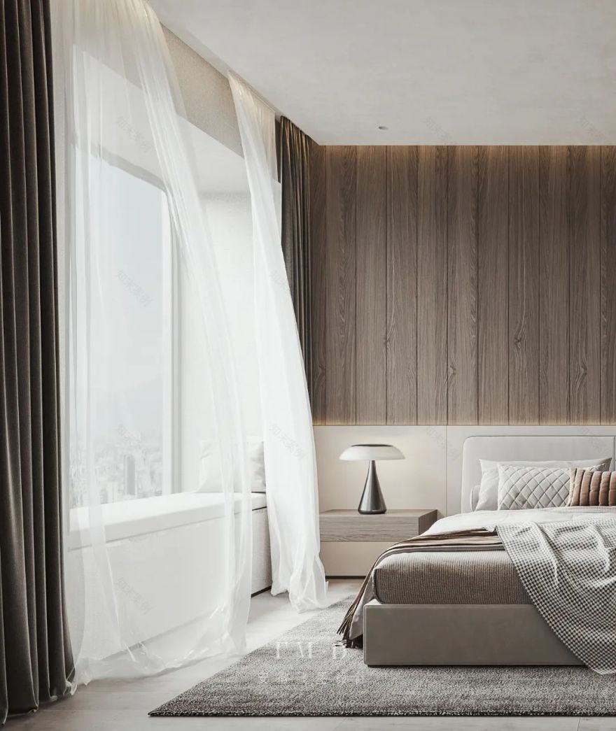 铂悦天汇 190㎡意式轻奢大平层丨飞墨云端组-38