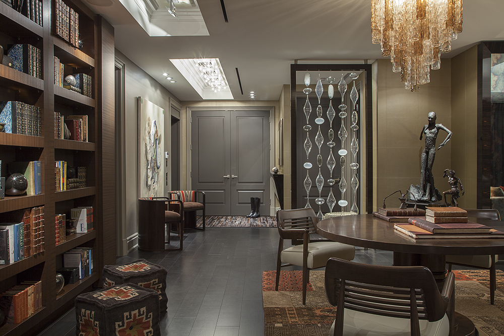 丨加拿大多伦多丨Fleur de lis interior design-4