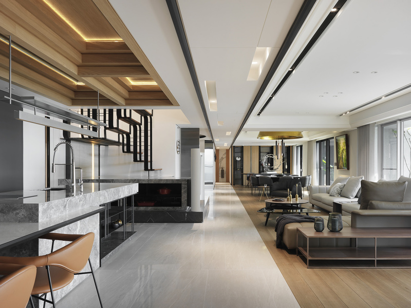 淡水河畔的现代家庭空间——山海匯-4