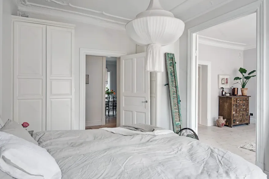 瑞典 106 平米原木与水泥的温馨原野风-23