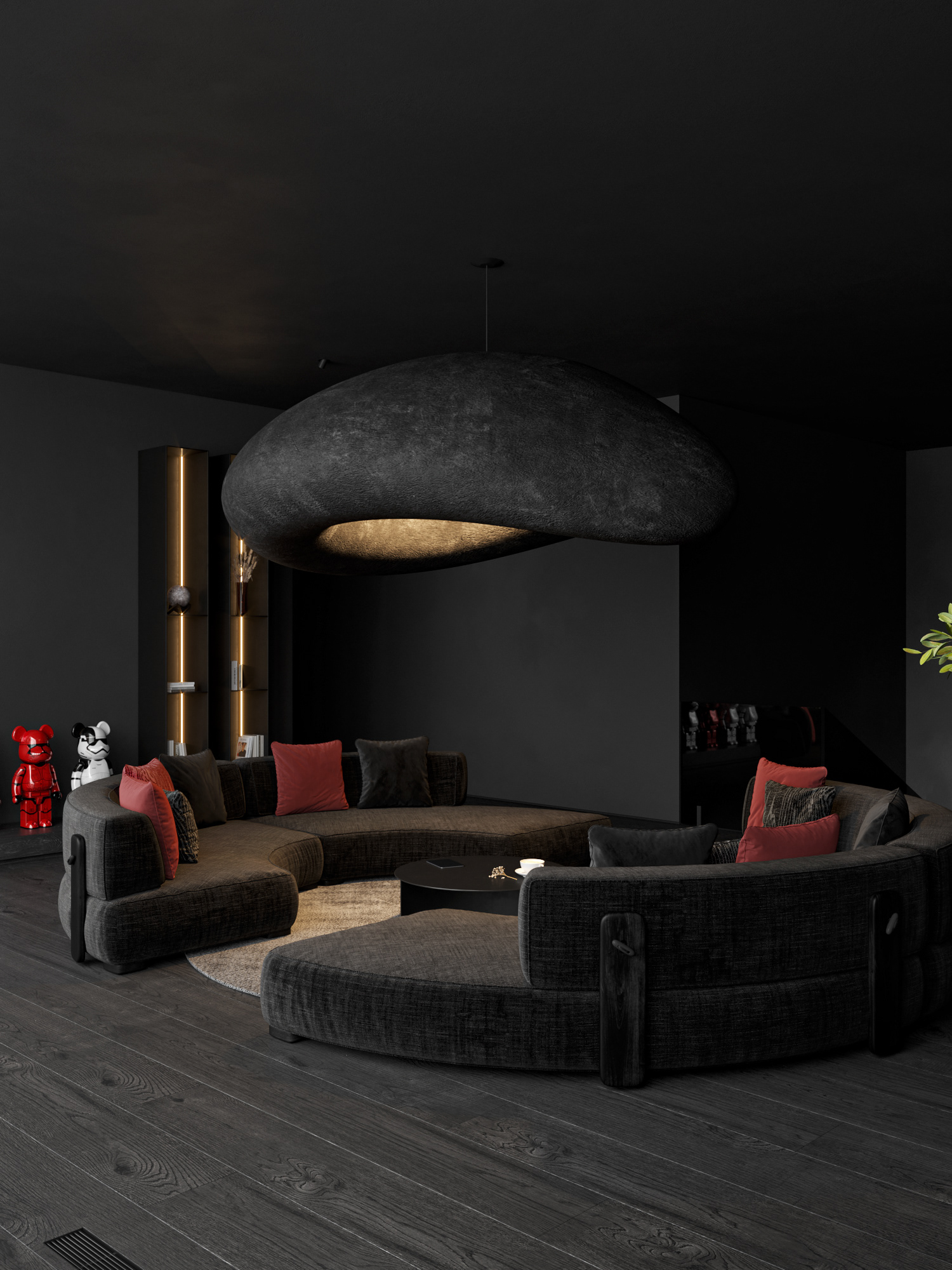 黑色别墅丨Andrey Vladimirov-28