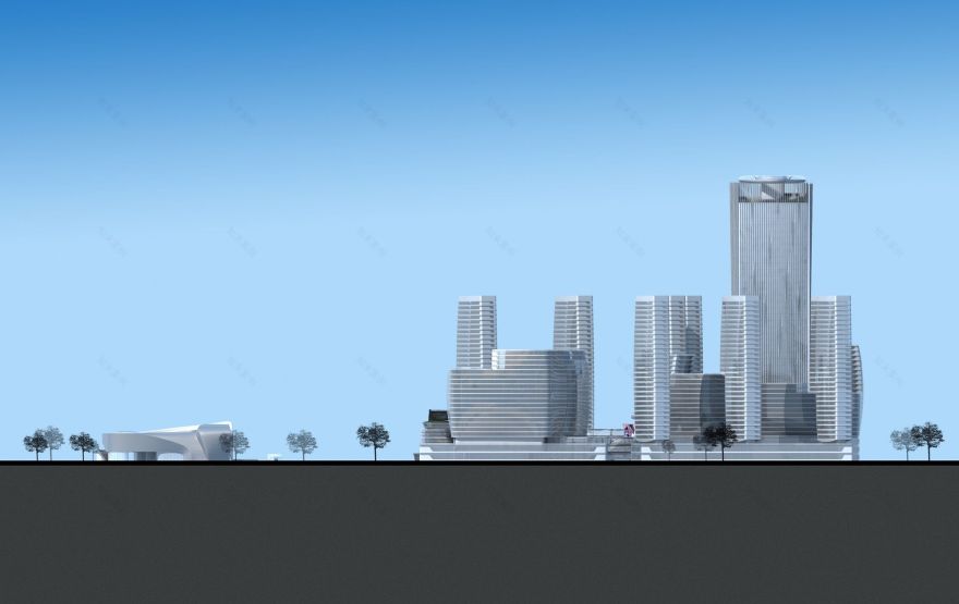 宁波鄞州南部中央商务区门户-51