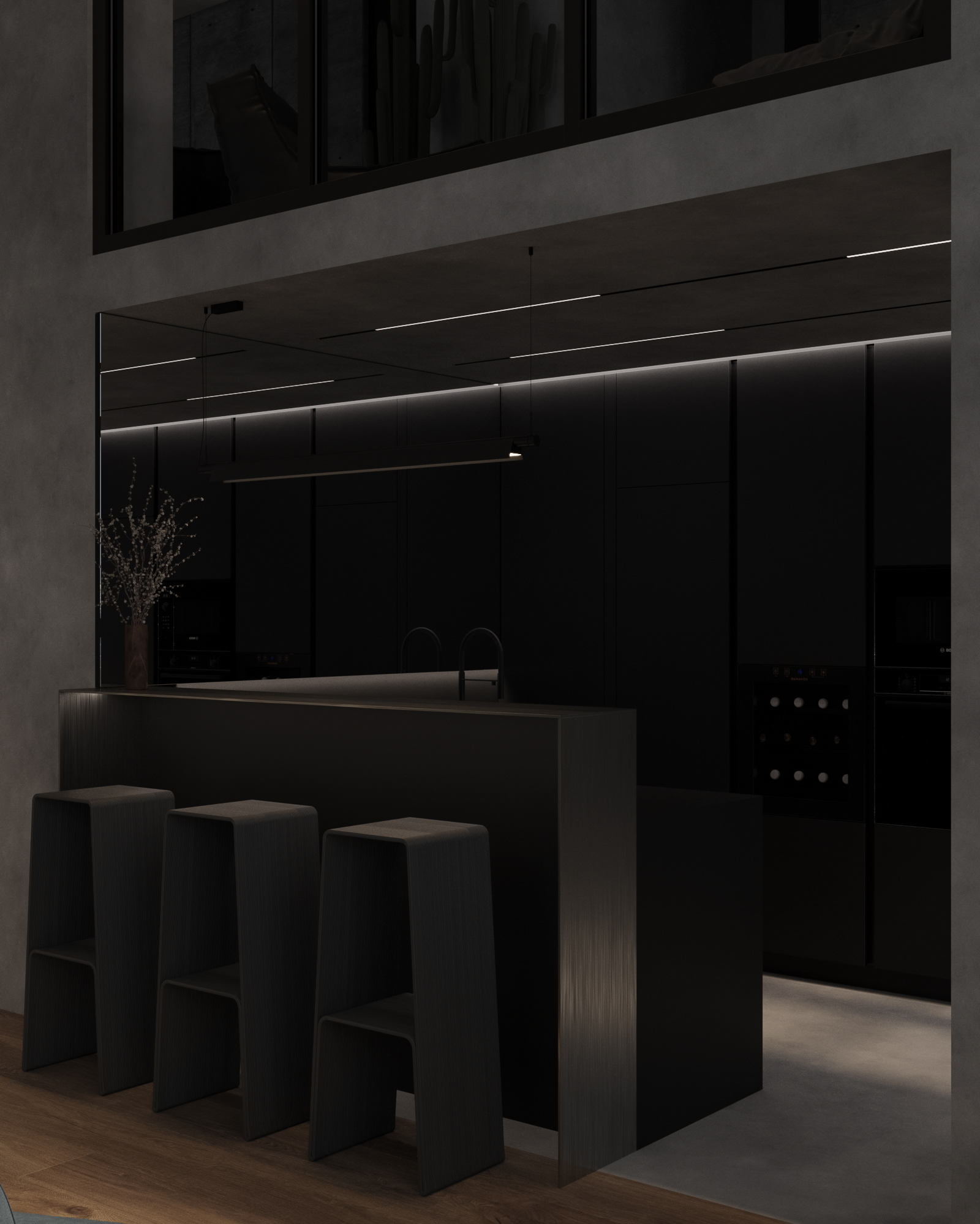 Loft 风格复式公寓-17