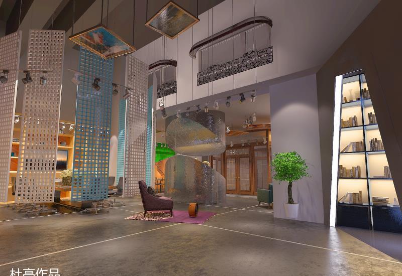 会展中心家居工厂店“穿越色度的展厅”-0