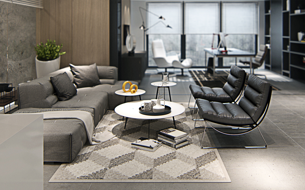 九龙仓兰宫五居室设计-14