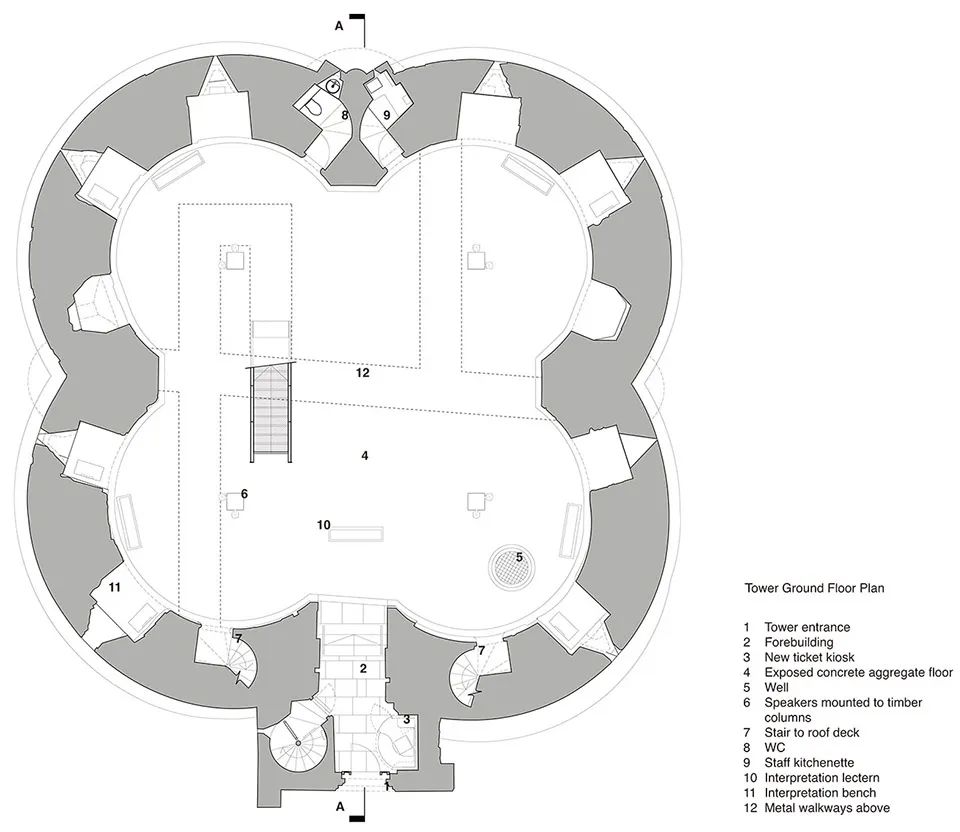 约克克利福德塔保护与修复丨英国约克丨Hugh Broughton Architects-73