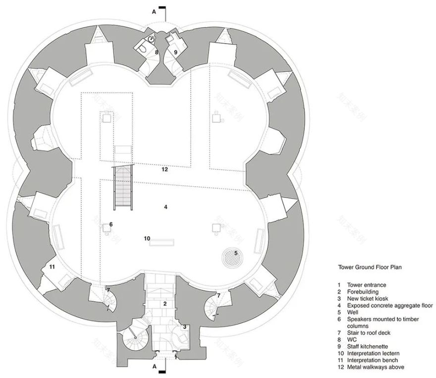 约克克利福德塔保护与修复丨英国约克丨Hugh Broughton Architects-73