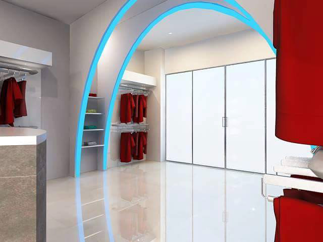 Anastasiya Gushchina丨服装店丨Dry Clean Shop-1