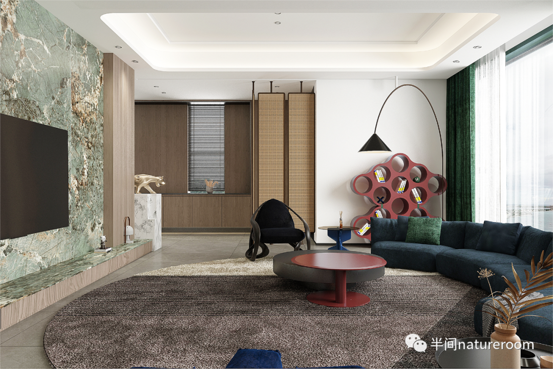 流光·印象 · 半间设计打造诗意家居空间丨中国贵阳丨上海半间设计贵阳分公司-21