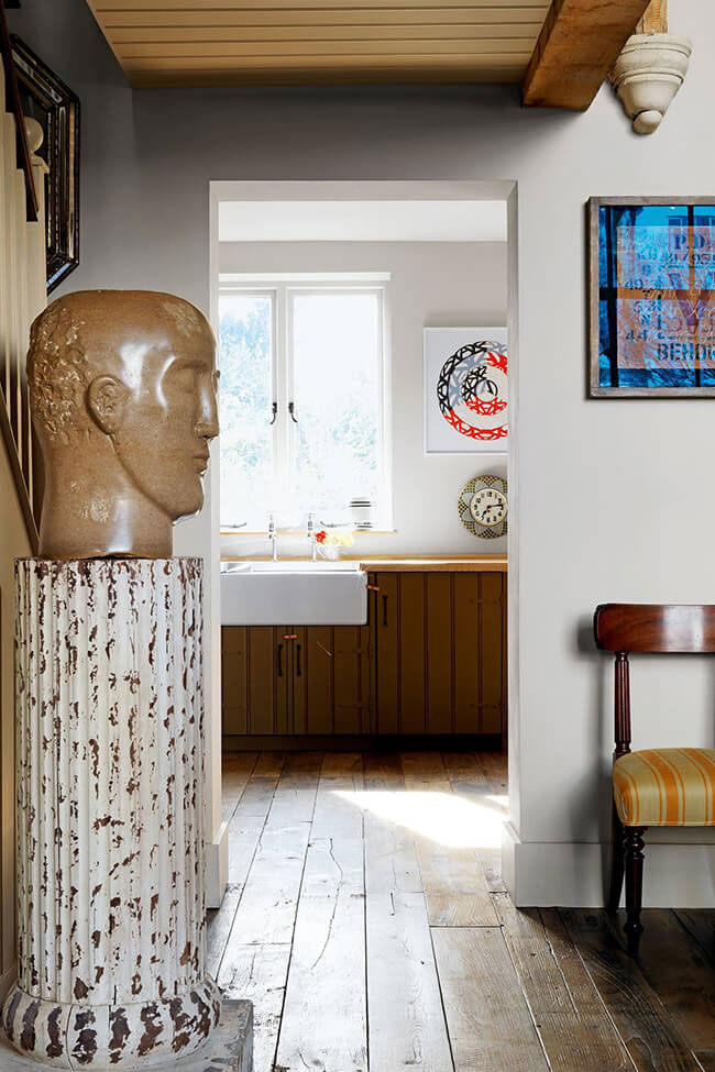 伦敦贝尔塞公园的英式古典豪宅-14