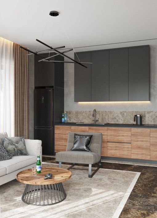 带休息区的桑拿房室内设计-8