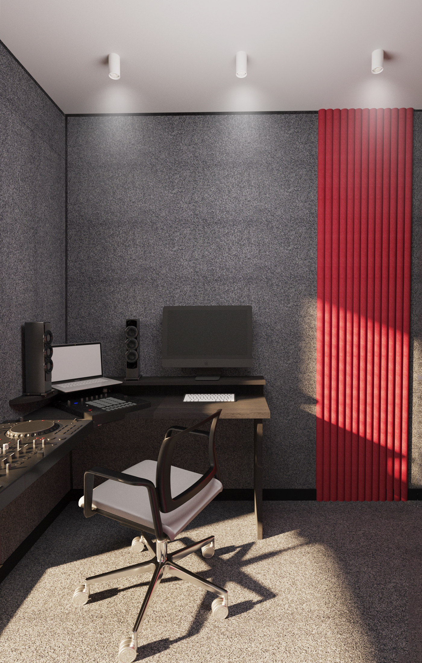 Interior design of apartment for a men-9