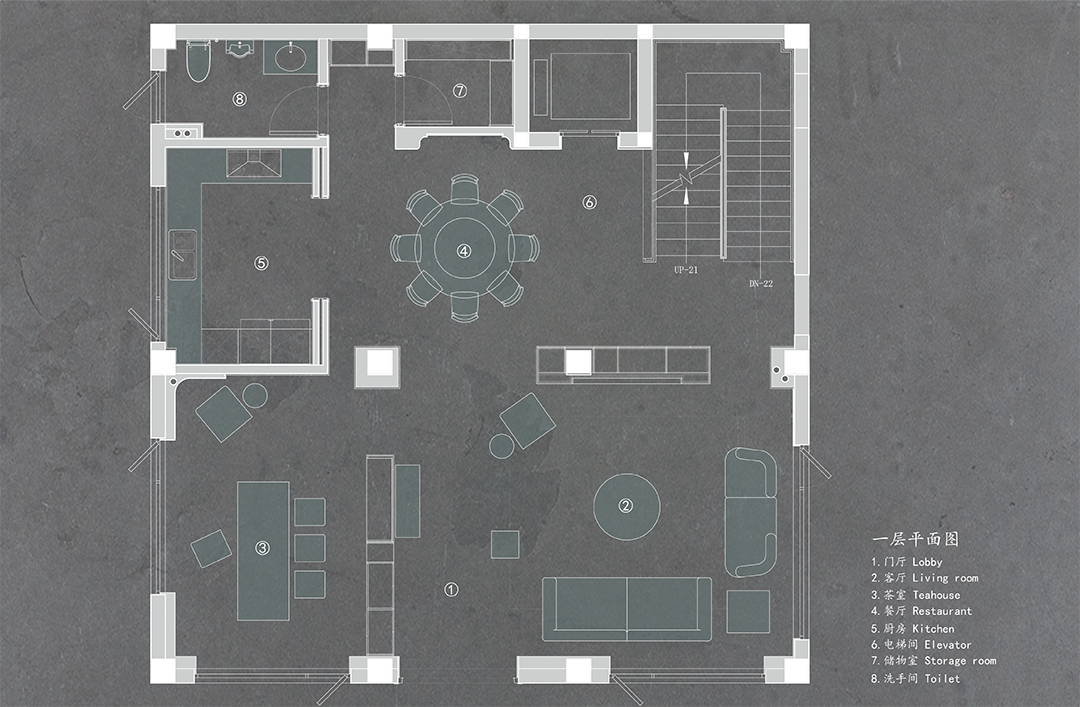 田野中的别墅丨中国浙江丨凌聚室内设计-135