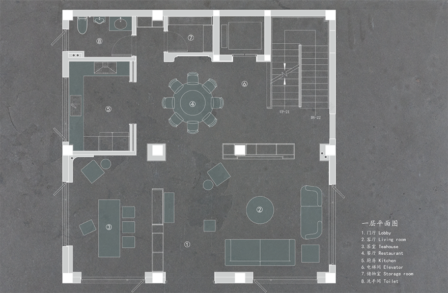 田野中的别墅丨中国浙江丨凌聚室内设计-135