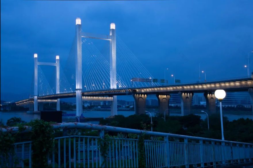 鼓山大桥与魁浦大桥夜景提升设计丨中国福州丨栋梁国际照明设计(北京)中心有限公司-32