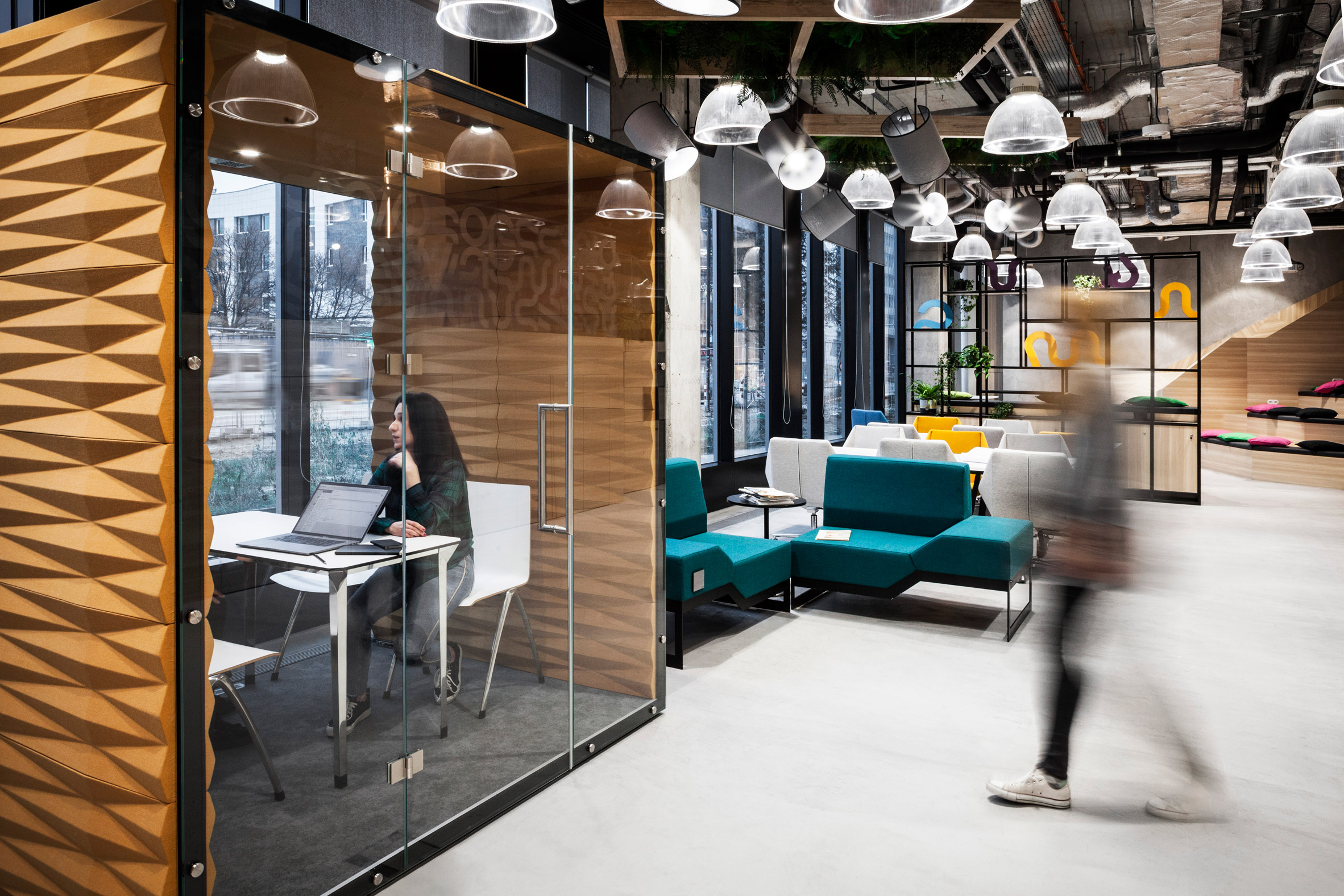 Vank's soundproof pods offer private workspaces for open-plan offices-11