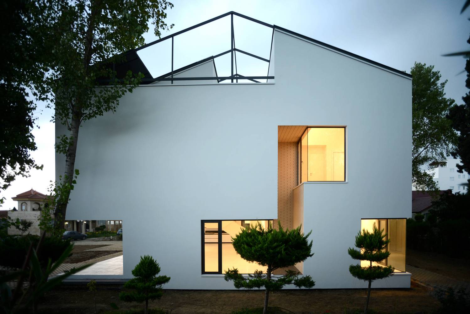 伊朗 No·12 别墅 · 创意负空间与环境的和谐共生-13